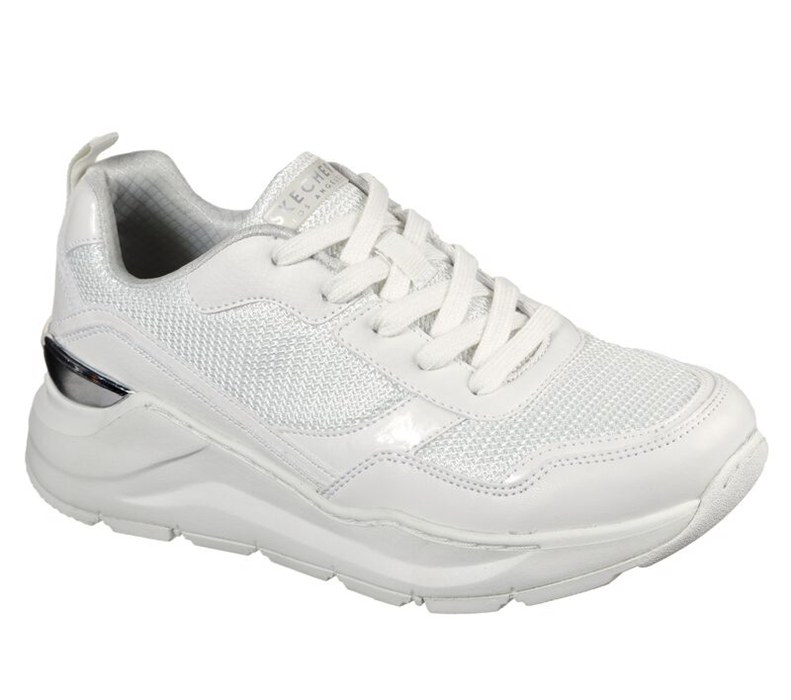 Skechers Rovina - Clean Sheen - Womens Sneakers White [AU-CP2924]